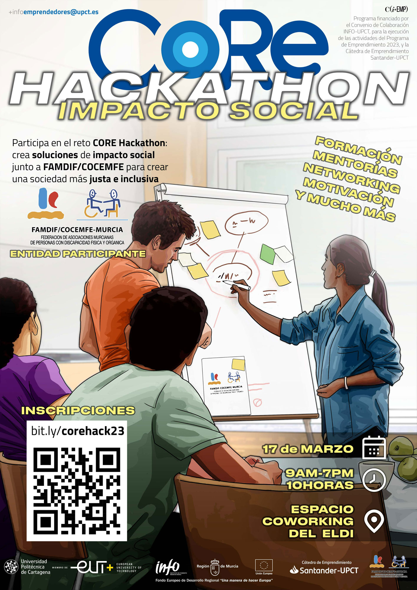 Imagen de CORE Hackathon de Impacto Social 2023